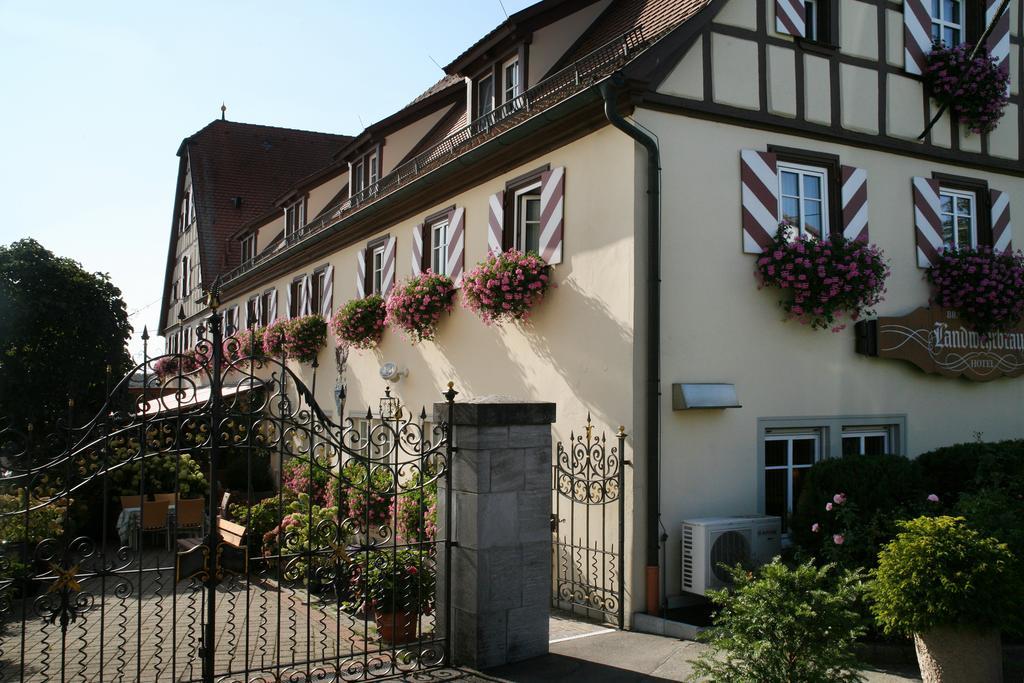 Hotel Brauereigasthof Landwehr-Braeu Reichelshofen Екстер'єр фото