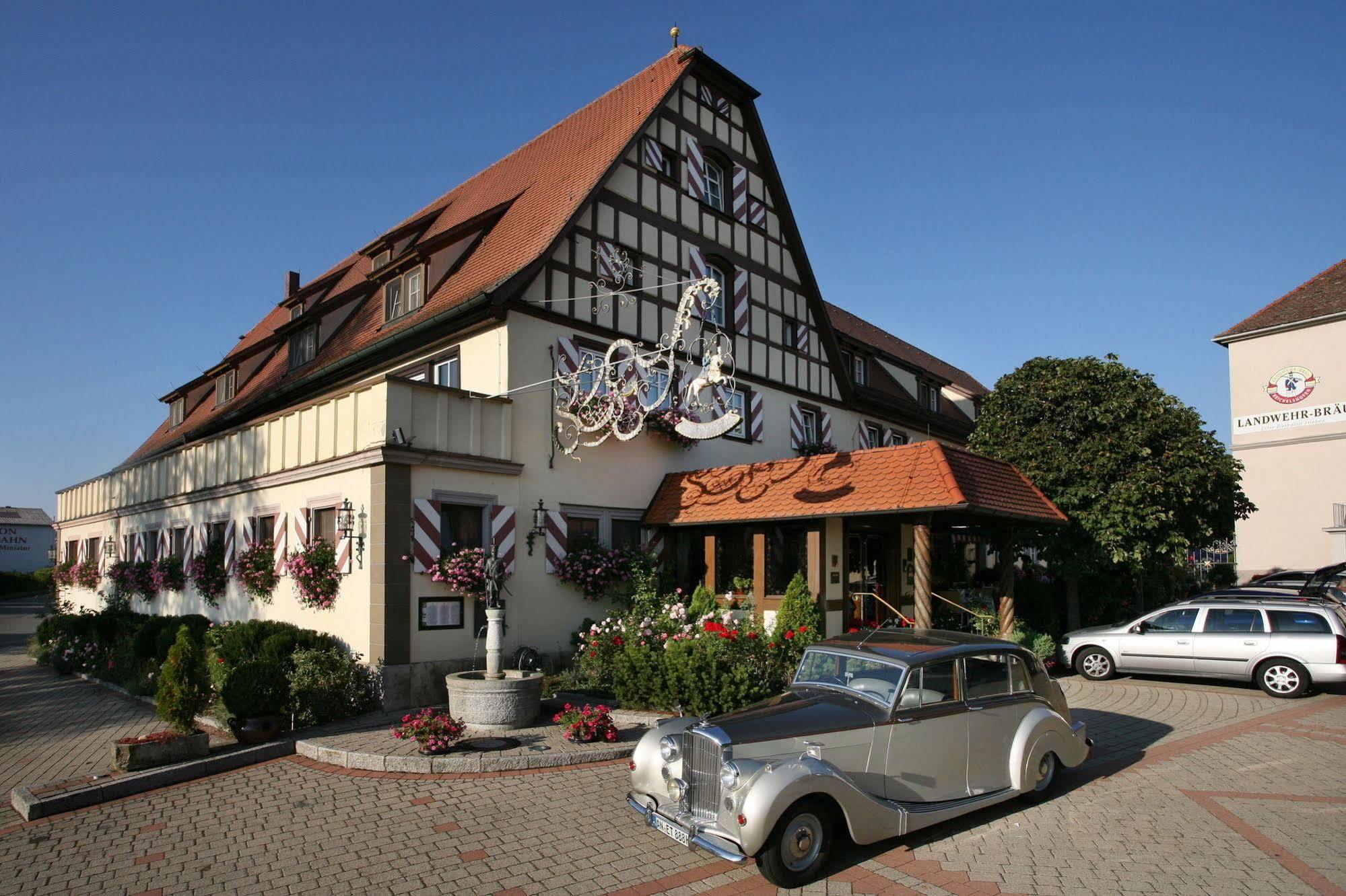 Hotel Brauereigasthof Landwehr-Braeu Reichelshofen Екстер'єр фото