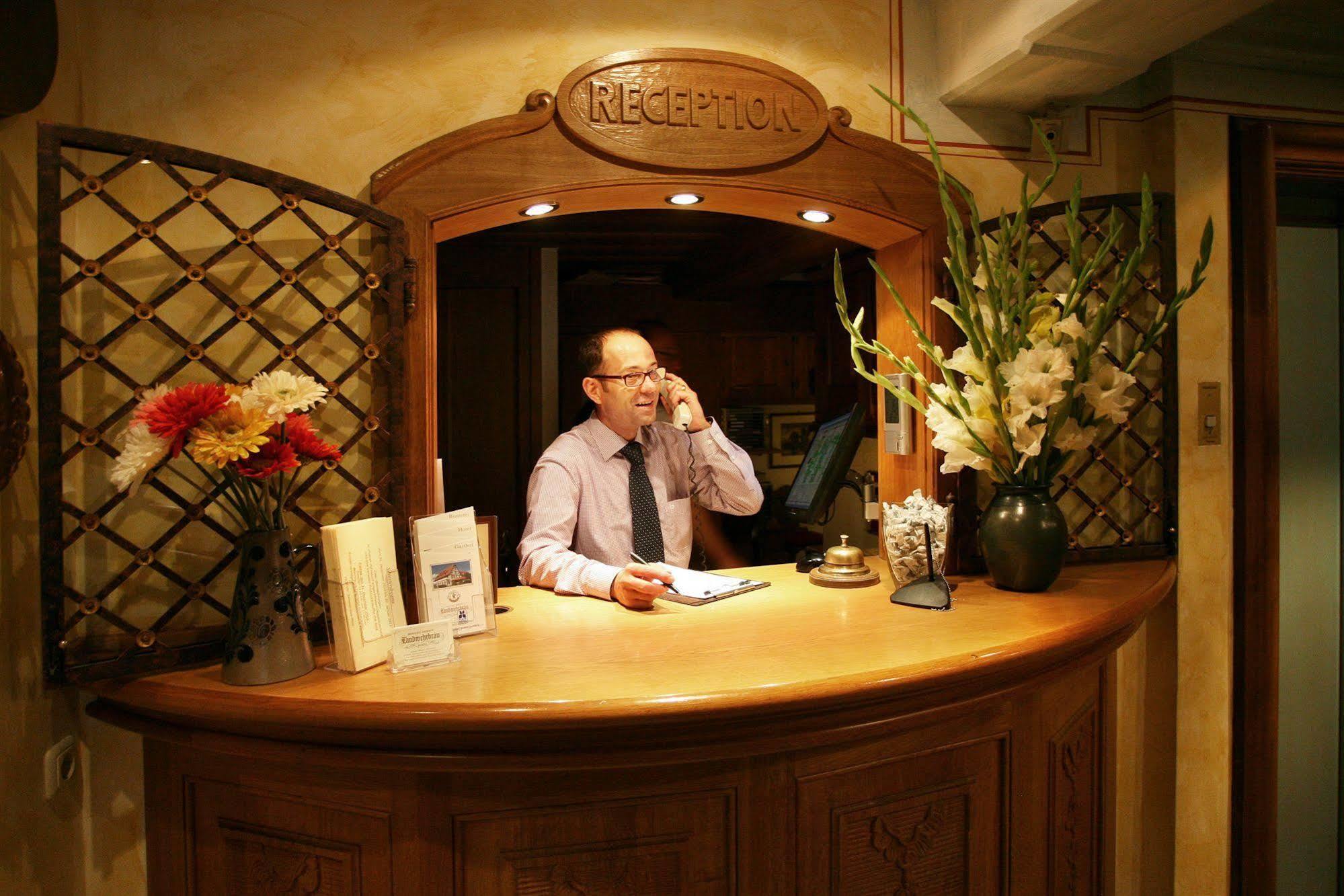 Hotel Brauereigasthof Landwehr-Braeu Reichelshofen Екстер'єр фото